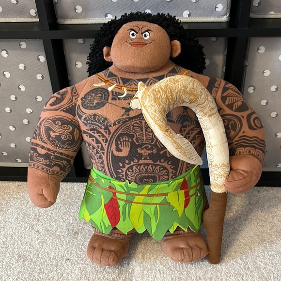 Disney Toys Disney Moana Maui Plush Talking Figure Toy Poshmark